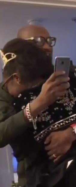 2Face flies to the USA to surprise daughter, Ehi, on her 13th birthday (video)