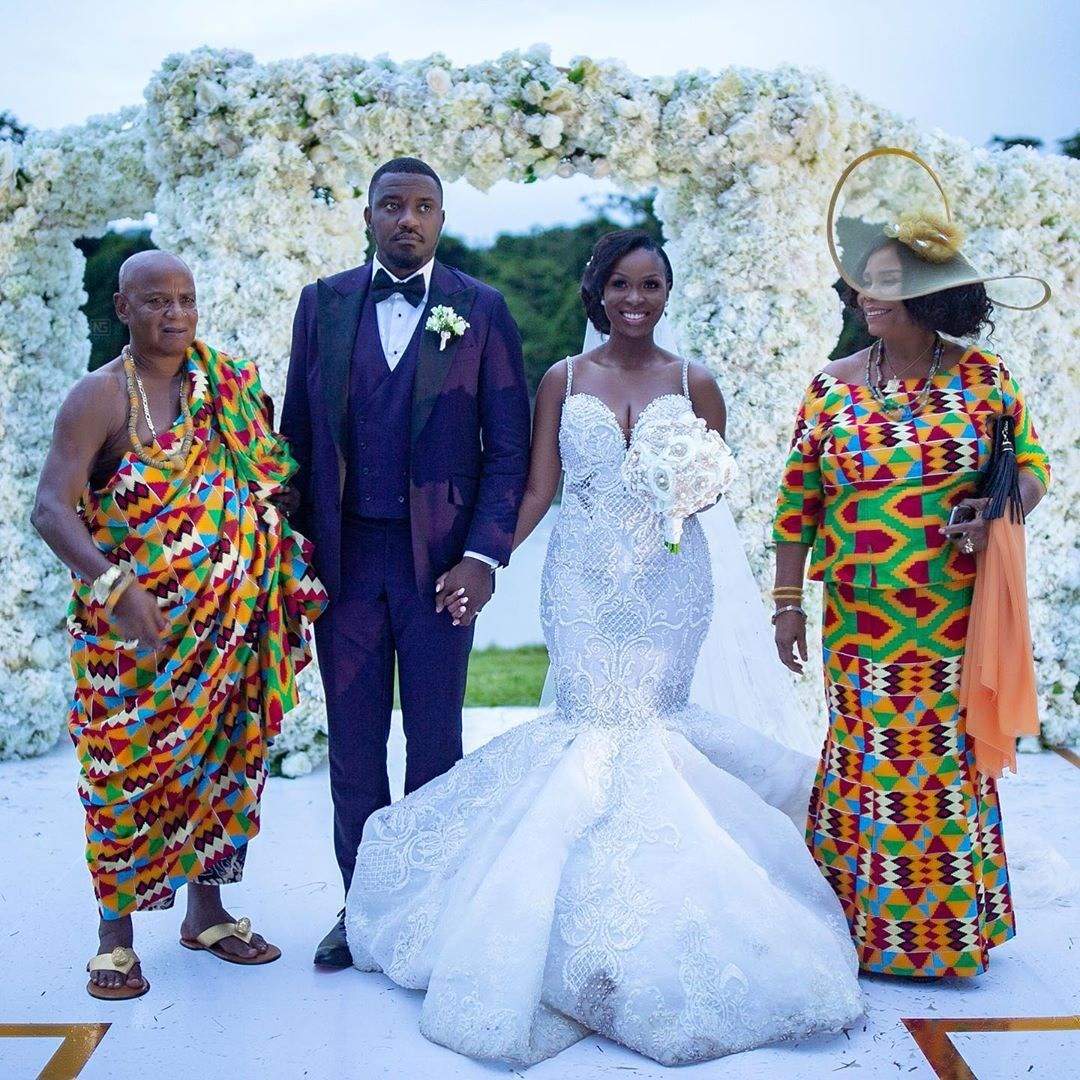 John Dumelo's wife slams an instagram witch for saying her wedding is irritating