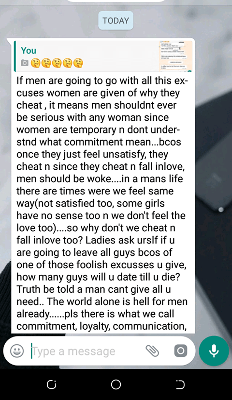 Why do Men and Women cheat? - Read Some Answers!