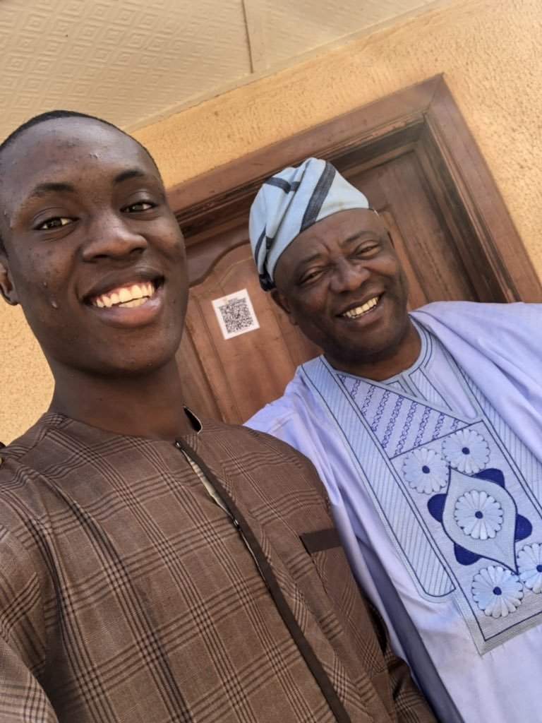 'You have a long rod. You must learn to pack it very well' - Nigerian father advises son after he sent him his NYSC photos