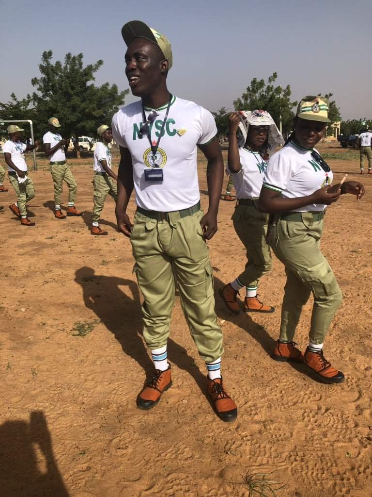 'You have a long rod. You must learn to pack it very well' - Nigerian father advises son after he sent him his NYSC photos