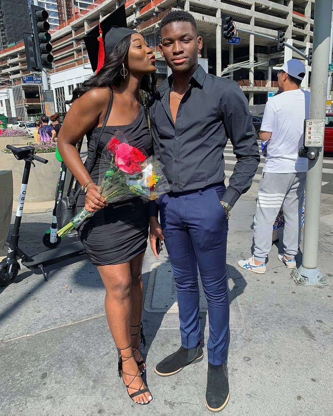 Omotola Jalade celebrates second daughter, Meraiah as she graduates with two degrees (Photos)