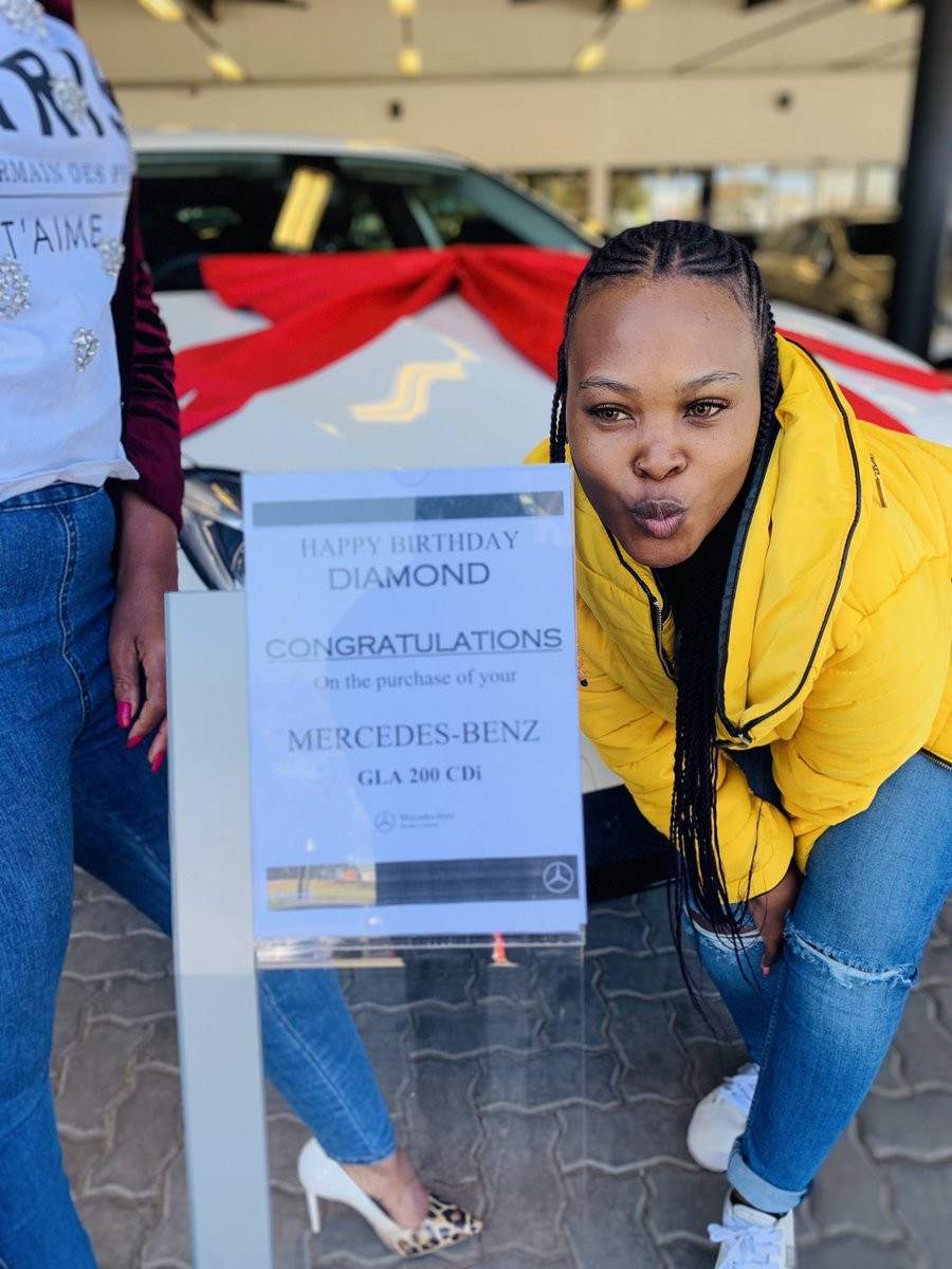 23 year old Law student gets brand new Mercedes Benz from her Mother as birthday gift