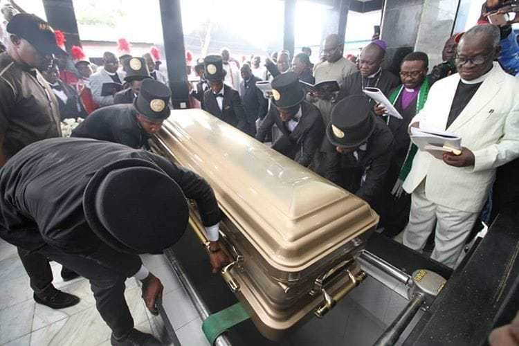 Senator Dino Melaye buries mother in grand style (Photos)