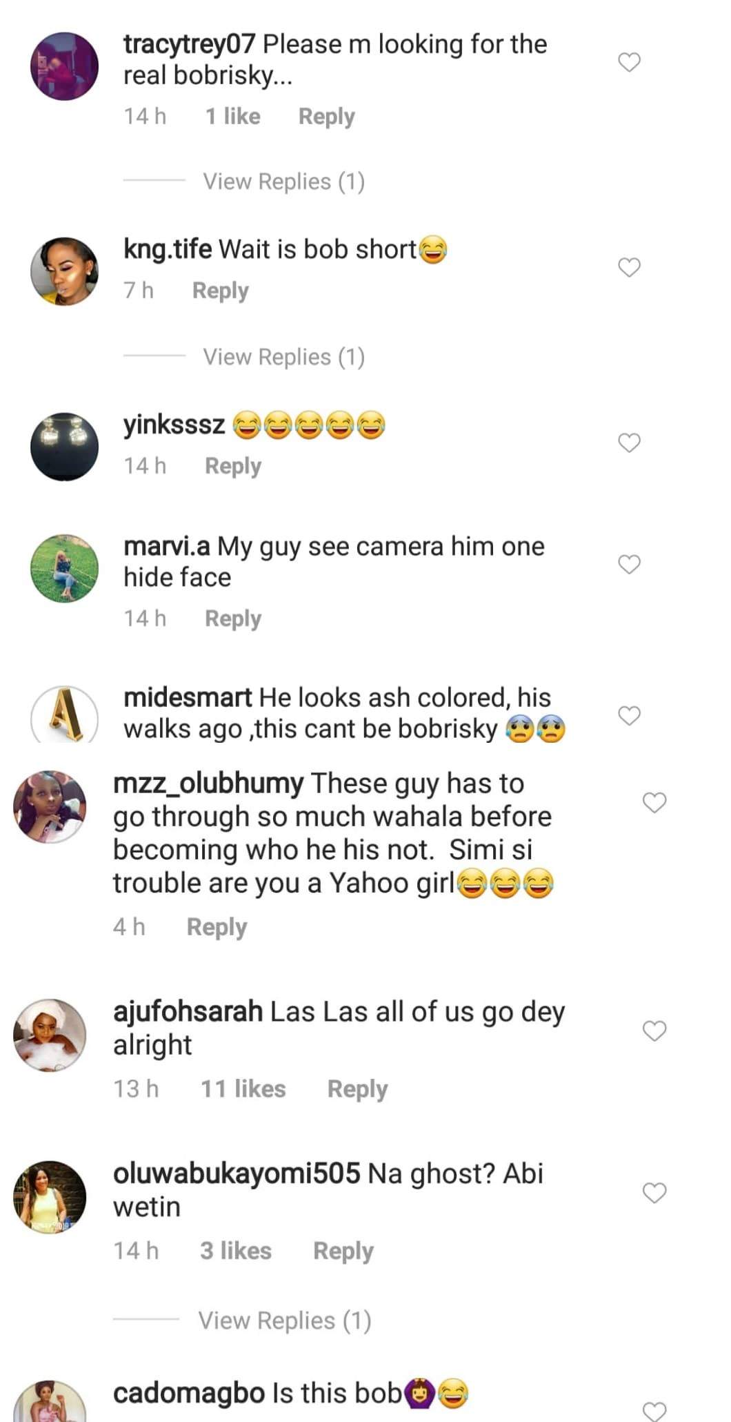 'Where is your boobs and hips?' Nigerians ask Bobrisky after his police station appearance