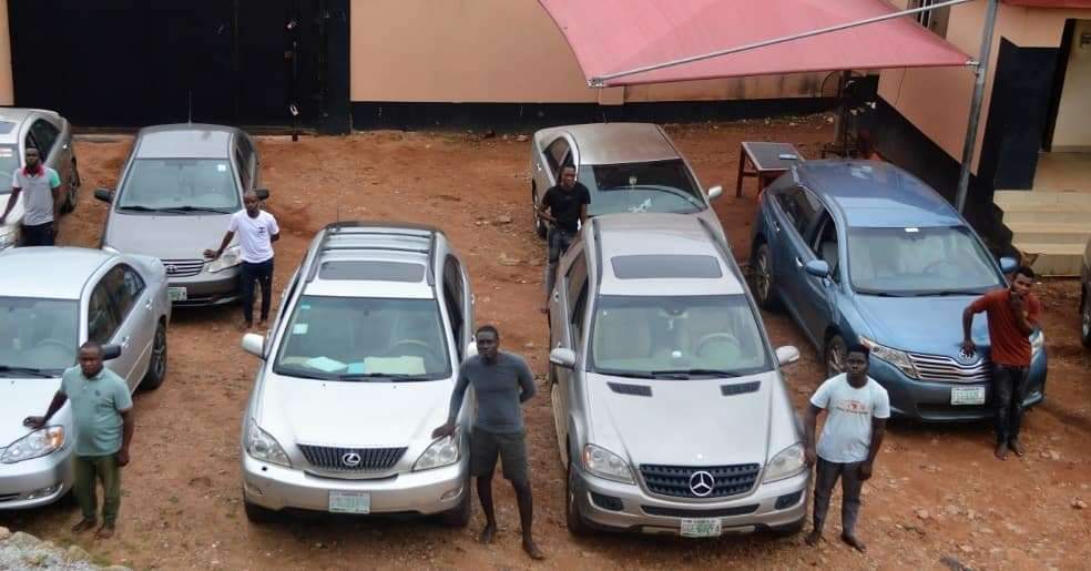 EFCC Arrests 30 Suspected Yahoo Boys in Ado-Ekiti