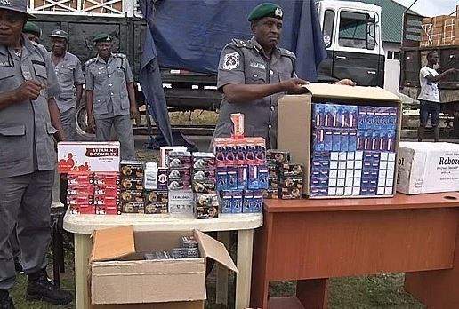 Customs seize N5b worth of banned tramadol in Lagos (Photos)