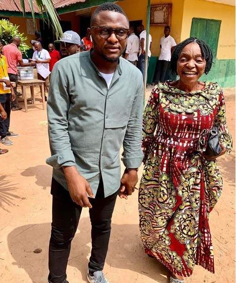 Ubi Franklin celebrates his mother on her birthday