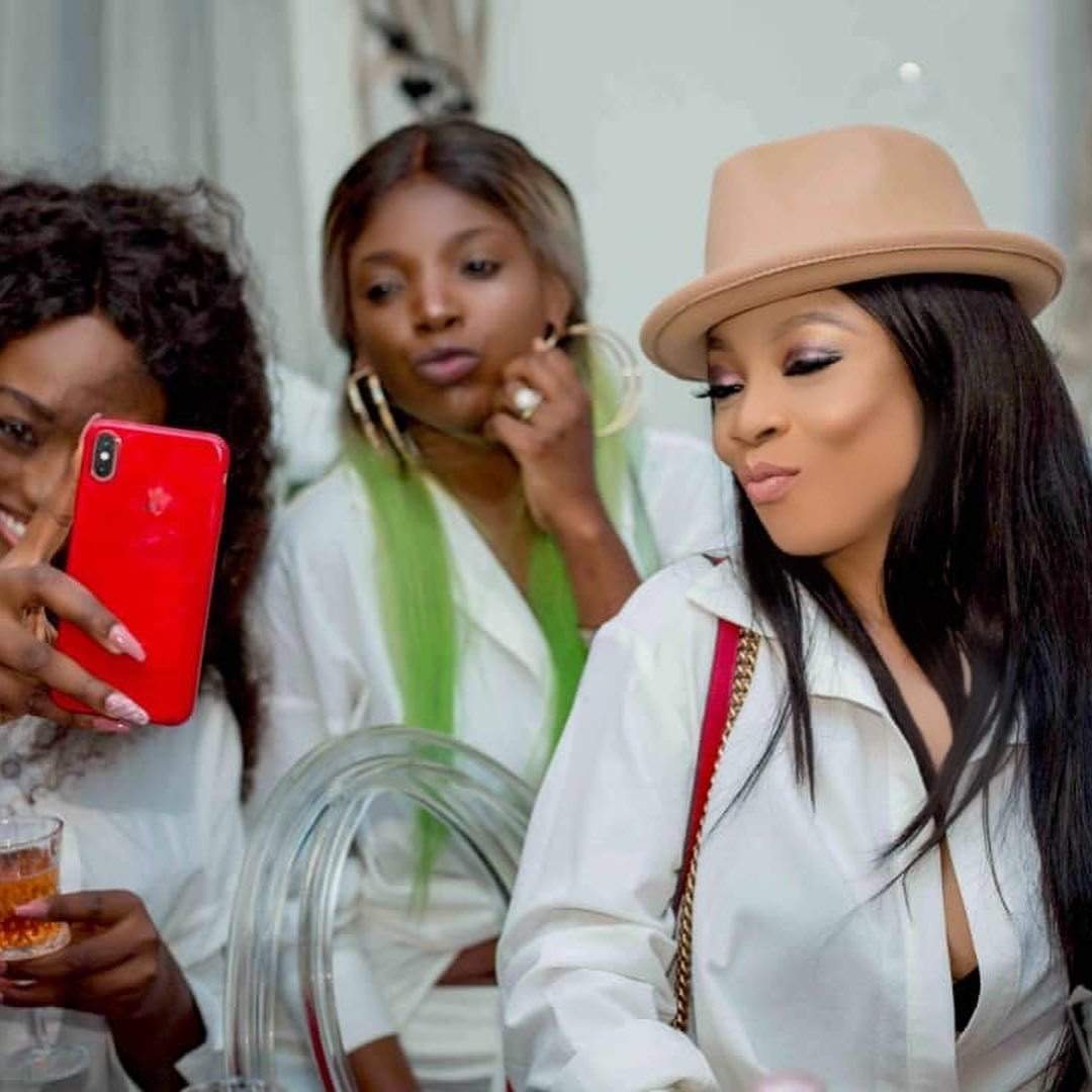 My favorite part of your life is you waking up one morning and turning your life around - Toke Makinwa congratulates Toyin Abraham
