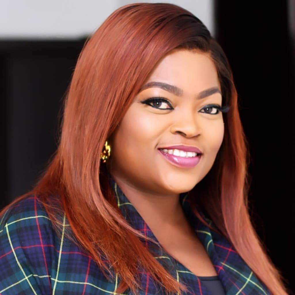 Funke Akindele-Bello shares first photos since welcoming her twin boys