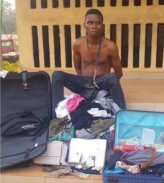 Man arrested for robbing his cousin on holiday in Nigeria
