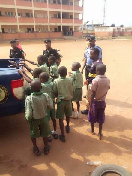 See Primary School Pupils Initiated Into Cult Group In Lagos (Photo)