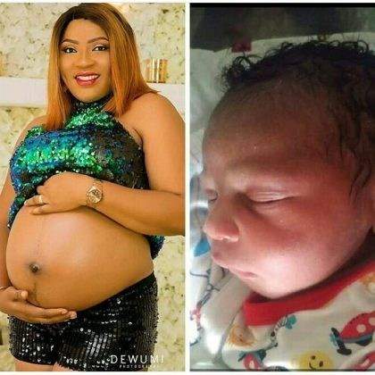 Nigerian lawyer becomes a mother after 16-years of marriage (Photos)