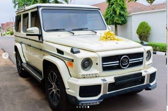 Nigerian Blogger, Blessing Nkiruka buys herself a Brabus for her 30th birthday