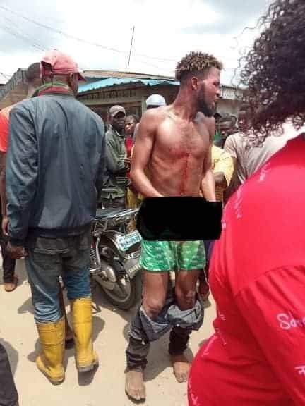 Man caught while trying to use 6-year-old for rituals In Delta (Photos)