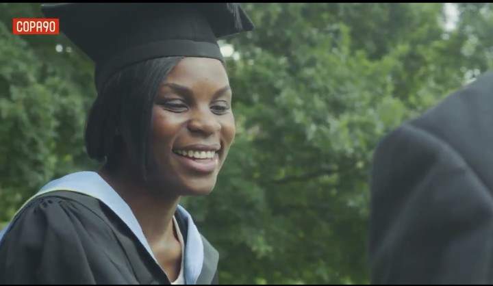 Super Falcons' attacker Ini Umotong bags first class degree in England