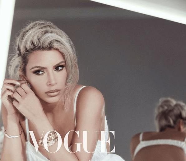 Mrs Kardashian-West Is A Blonde Bombshell For Vogue Taiwan