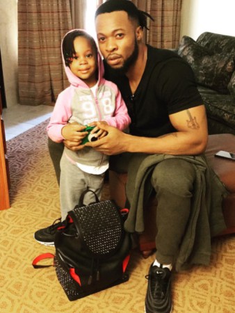 "I love You So So Much My Twin" - Flavour Says As He Shares Adorable Photo Kissing His Daughter