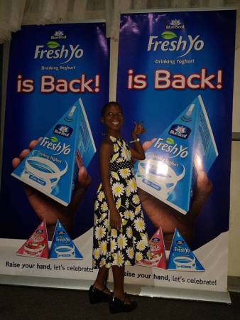 Little Emmanuella Signs Multi Million Naira Endorsement Deal Now Officially The Brand Ambassador Of Fresh Yo (Photos)