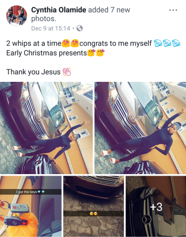 Nigerian Lady Buys Herself 2 New Luxury Cars At Once As Christmas Presents Worth Over N20Million
