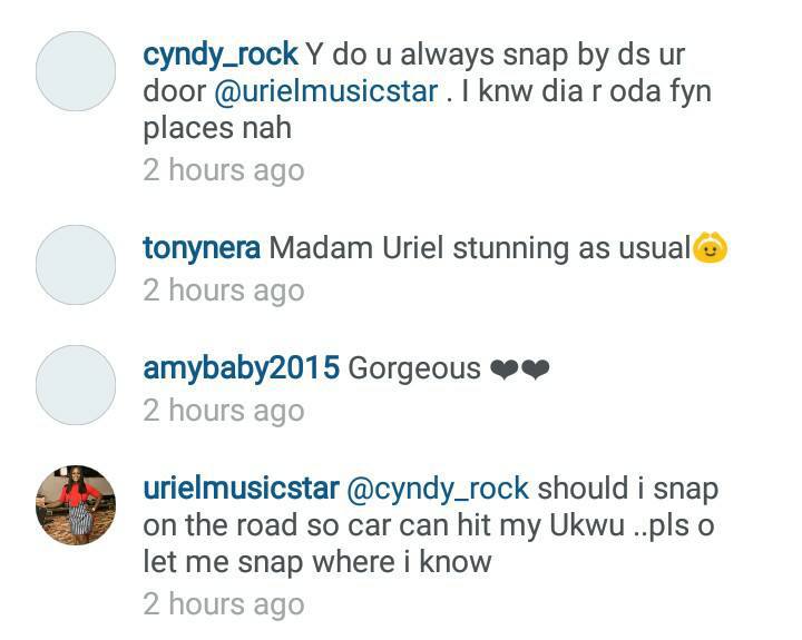 See How Uriel Turned Down a Social Media Beggar
