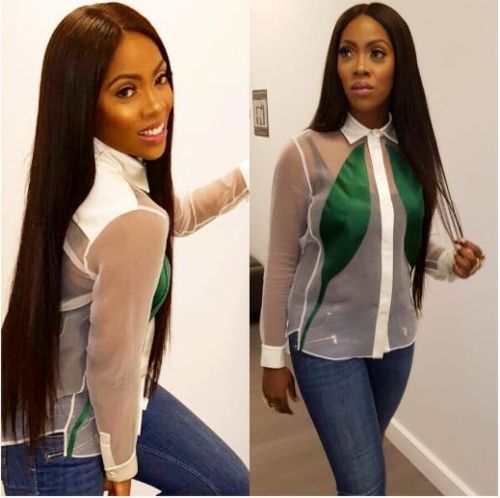 Tiwa Savage Arrives Los Angeles For Press Rounds Ahead Of Her Essence 'Black Women In Music' Performance (Photos)