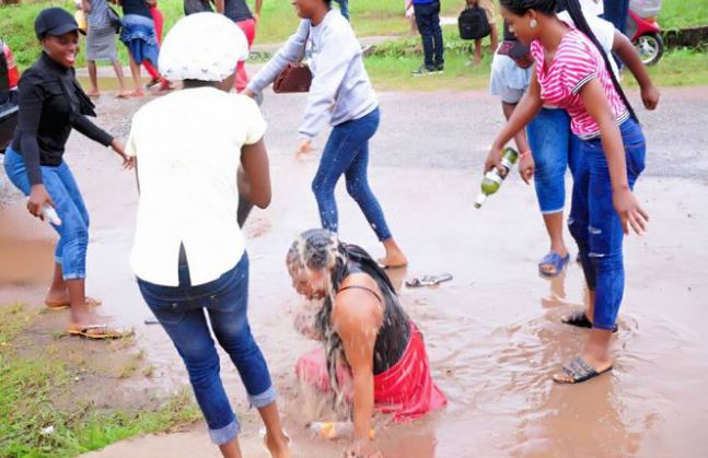 See How These Ladies Who Are About To Graduate Were Celebrated By Their Friends - PHOTOS!