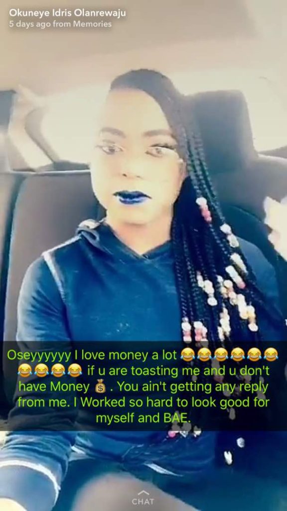 Bobrisky brags about how much he makes monthly, Says he's coming to Nigeria with a Private Jet