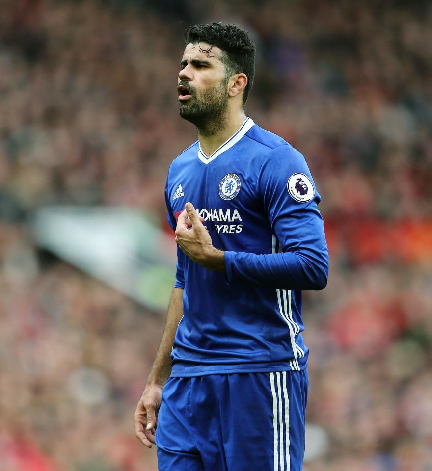 Chelsea Worried They Won't Be Able To Sell Diego Costa Because He Has Become Too Fat