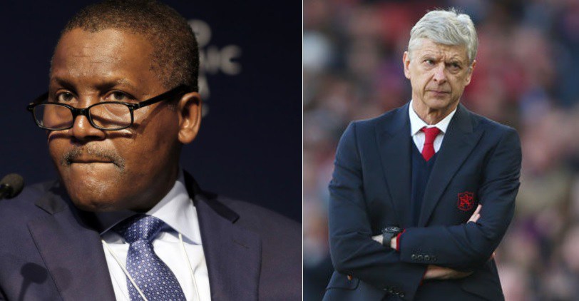 If I Buy Arsenal, I Will Fire Arsene Wenger - Aliko Dangote