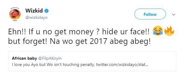 'Olamide's Wo is the Biggest Naija song of 2017, not Penalty' - Wizkid declares