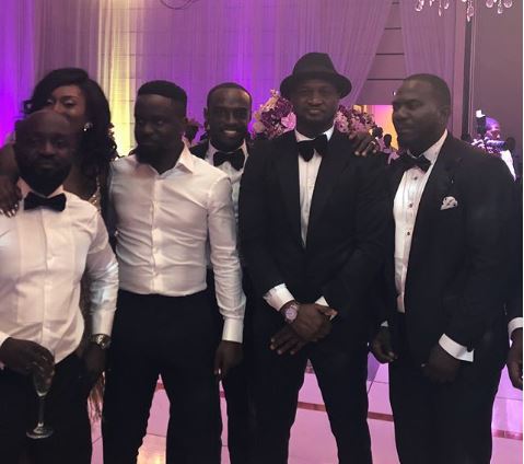 Peter Okoye Attends Sarkodie's Private Wedding in Ghana