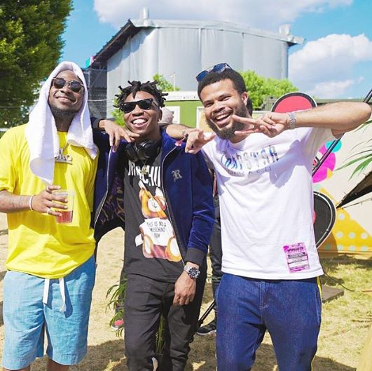 Davido performs with Mayorkun on Wireless Festival Main Stage