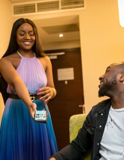 Photos: Davido and Chioma all Loved Up in Owerri Over the Weekend