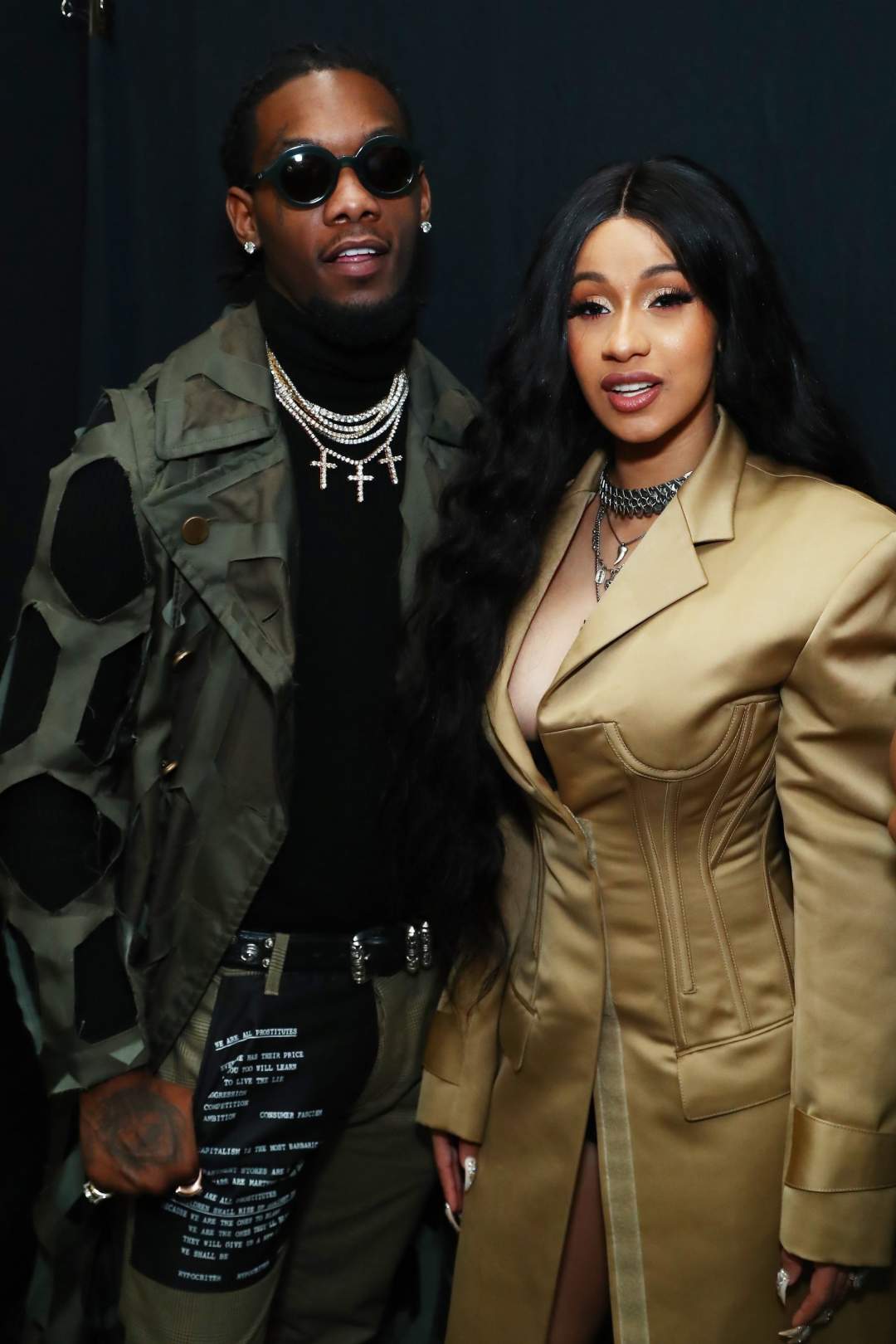 Cardi B shares photo from her secret wedding to Offset
