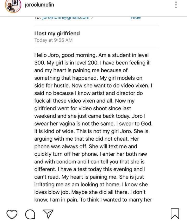 My Girlfriend went for Video shoot and came back wider - Student Laments