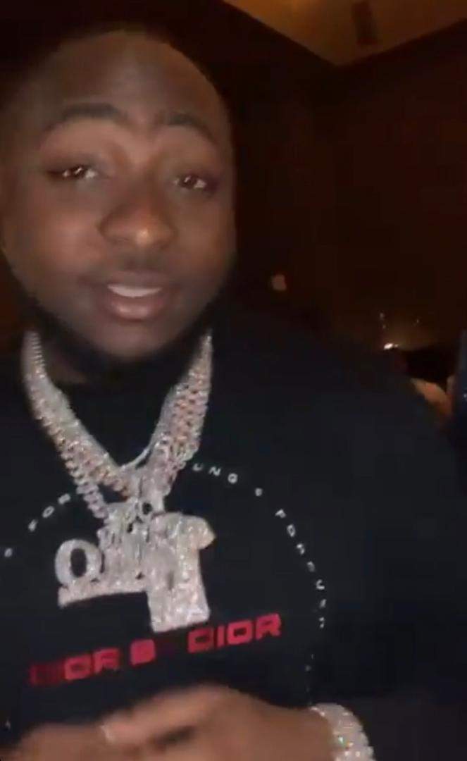 Davido holds birthday dinner with family in the United States (Photos)