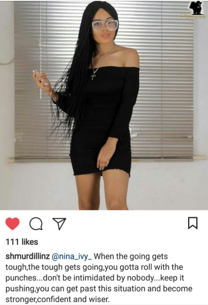 #BBNaija: Nina's boyfriend, Collins reaches out to her after she cried in the diary room