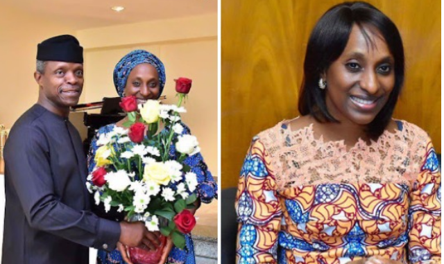 Vice President Yemi Osinbajo's Wife, Dolapo Celebrates Him On His 61st Birthday Today (Photo)