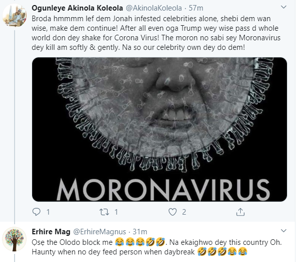 Twitter Users Blasts Uche Jombo Over Her Comment On Coronavirus