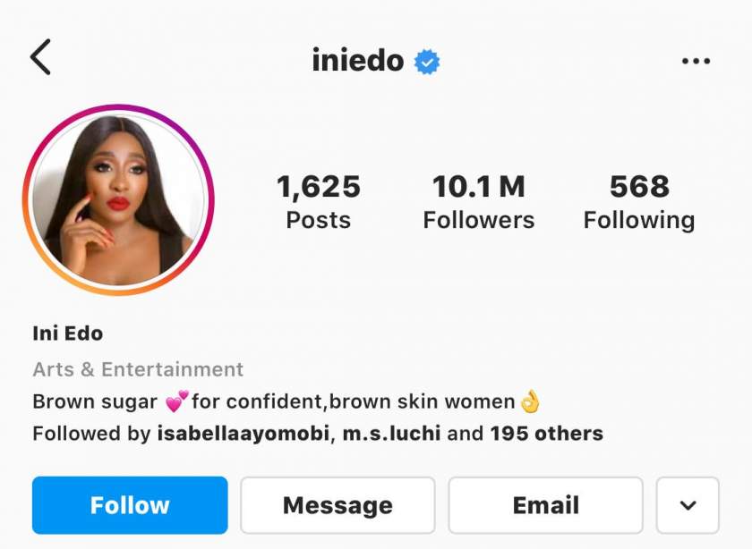6 Most Followed Nigerian Celebrities On Instagram In 2020