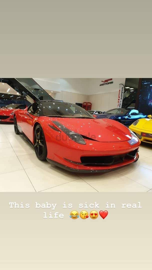 Hushpuppi shows off the newly acquired Ferrari Car (Photos)