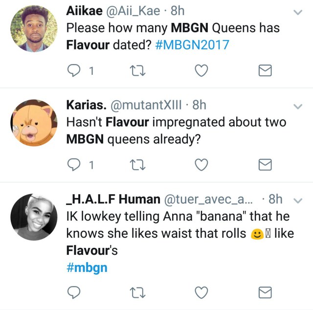 Nigerians Come For Flavour, Warns Him Not To Go After The New MBGN 2017.