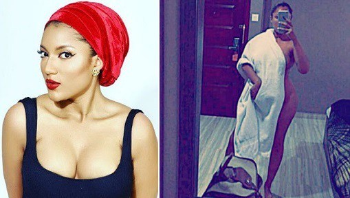 Gifty shares semi-n*de picture on her Instagram, says it's her business