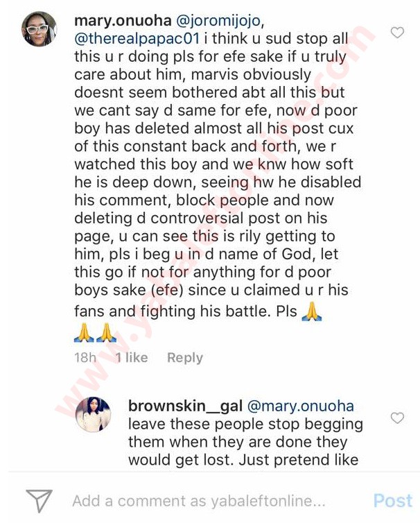 'I have your lesbian s*x tape, you have done series of abortion' - Efe Fans rips Marvis to shreds