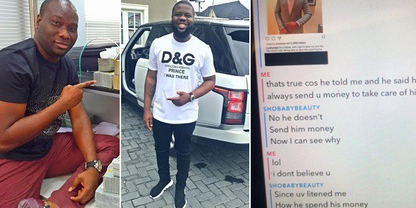 "Hushpuppi has a 4 year old son he doesn't take care of" - Mompha