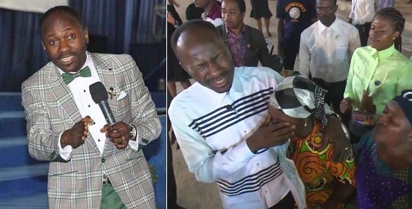 Apostle Suleiman Heals Lady Who Got Blind During Her NYSC Service In Kwara State. (WATCH)