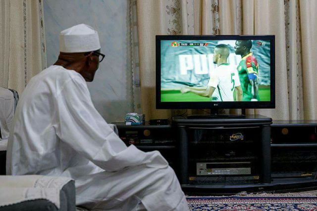 President Buhari congratulates Super Eagles