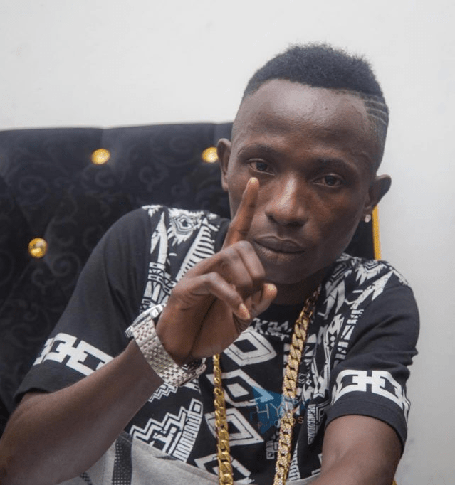'One corner singer', Patapaa has just been paid his first show