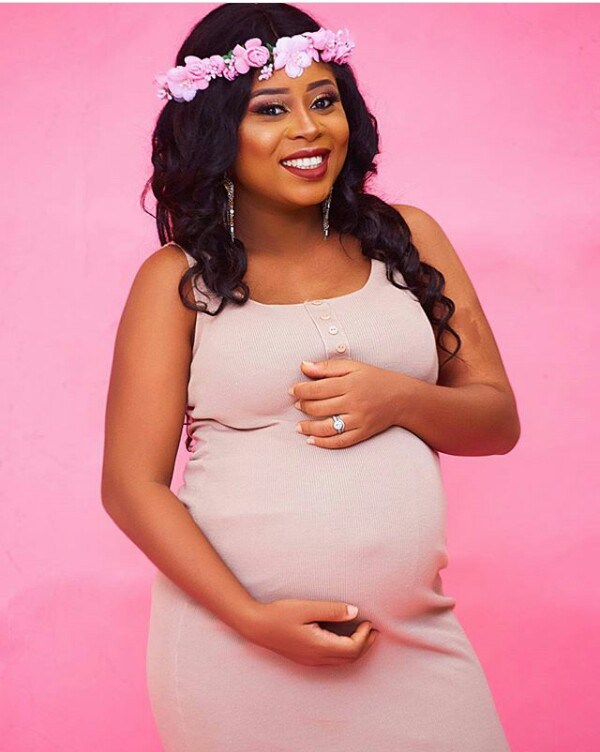 Benita Okojie pregnant, expecting first child with her husband